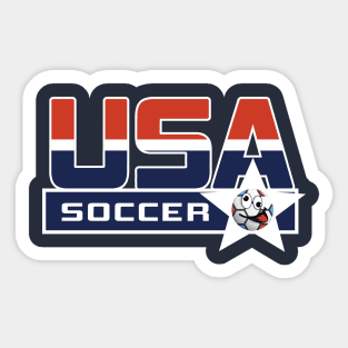 USA SOCCER Sticker